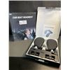 Image 1 : Lot of 2 Adjustable Car Seat Head Rests - Brand New