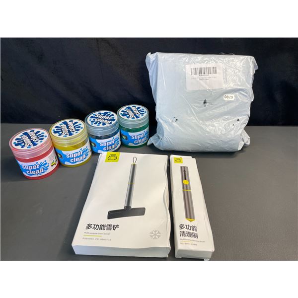 Lot of 2 3-in-1 Car Cleaning Kits - Brand New!