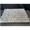 Image 1 : Lot of 8 Rolls of White Grey Wood Contact Paper/Wood Design Peel & Stick Wallpaper - Brand New