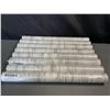 Image 1 : Lot of 8 Rolls of White Grey Wood Contact Paper/Wood Design Peel & Stick Wallpaper - Brand New
