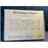 Image 3 : Lot of 1 Kids Drawing/Art Supply Kit - 208 PCS - Brand New!