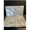 Image 1 : Lot of 4 Packs of Short Blackout Curtains - Greyish White - 2PCS per pack - Brand New (32 x 36 inch)
