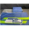 Image 1 : Lot of 1 Seattle Seahawks Queen Size Duvet Cover Set - Brand New