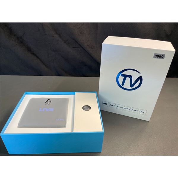 Lot of 1 Live L1 Pro Android TV Box - Brand New