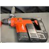 Image 2 : Lot of 1 Hilti TE 5A Rotary Hammer Drill Set w/ 2 Batteries & Charger - Powers On/Works Great! Used