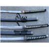 Image 2 : Lot of 4 Assorted Japanese Katana Swords - Used