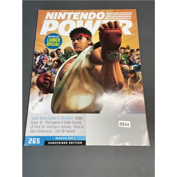 Lot of 1 Official Nintendo Power Magazine - Collectible Item