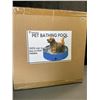 Image 1 : Lot of 1 Zone Tech Foldable Pet Dog Bathing Pool/Kids Pool - 39in - Brand New