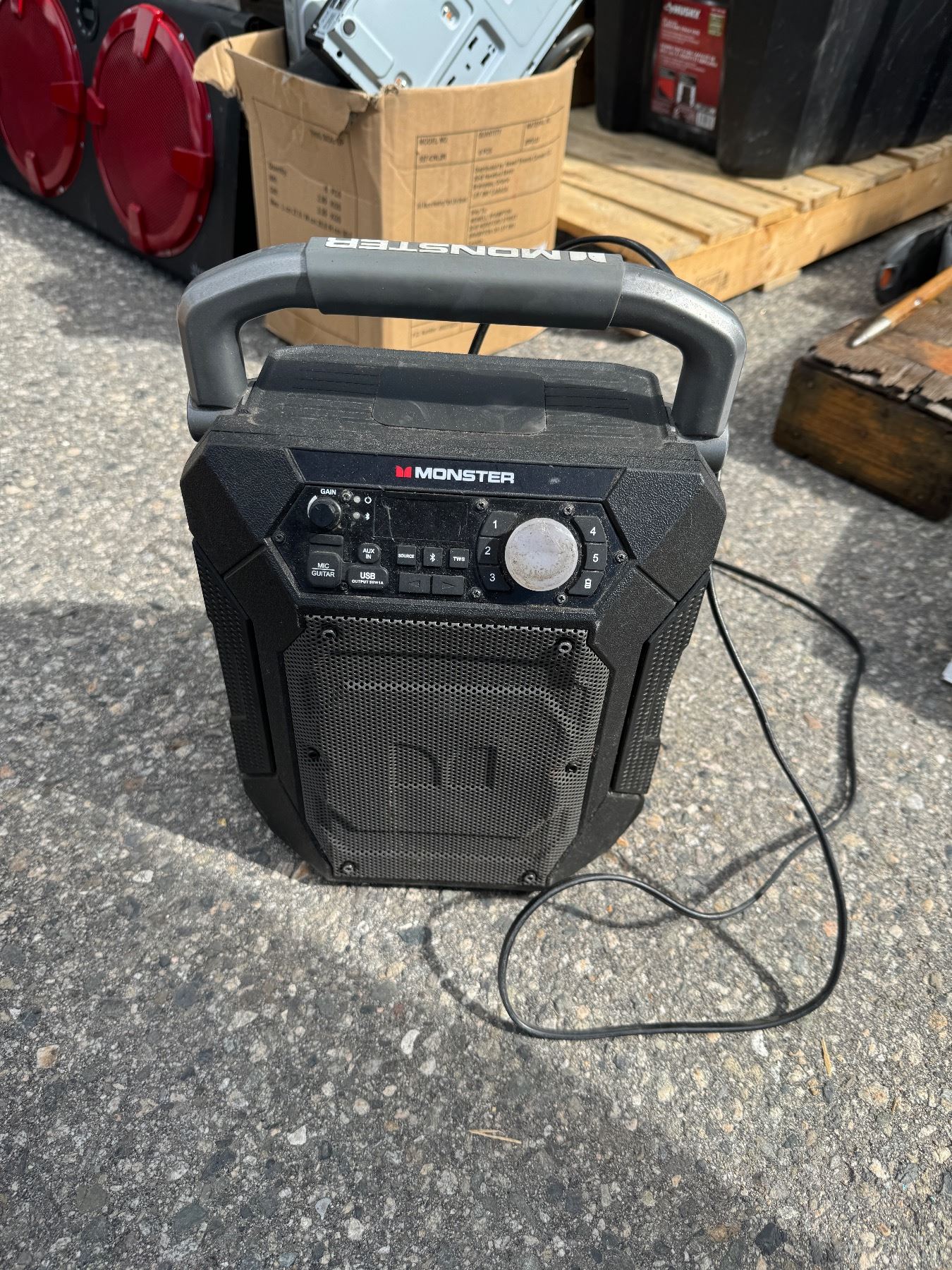 Monster rocker speaker