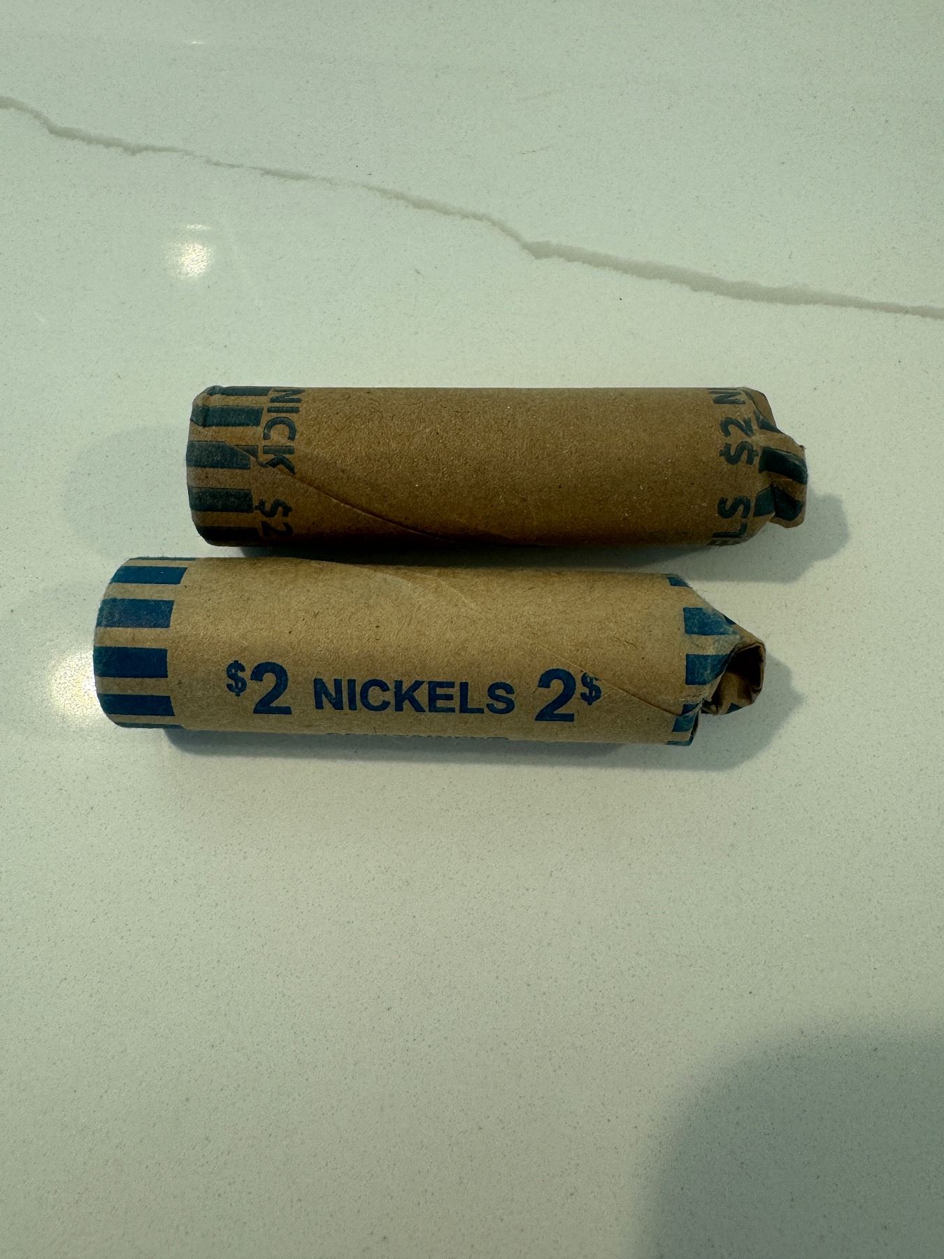 18 67–1967 rolls nickels