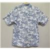 Image 2 : New Reyn Spooner Fish Themed Aloha Shirt, White, Size XL (Retail $120)