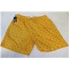 Image 1 : New Tiki Napoli Shorts, Yellow Design, Size L
