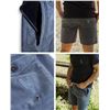 Image 2 : New Baja Llama Arroyos Stretch Corduroy Walk Shorts, Blue, Size S (30), $79 Retail