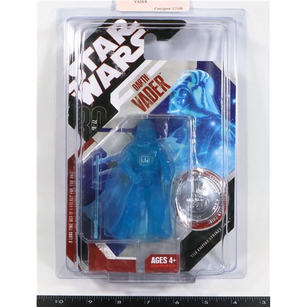 STAR WARS DARTH VADER FIGURE IN STAR CASE