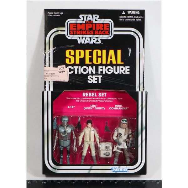 STAR WARS 2-1B, LEIA HOTH OUTFIT, REBEL COMMANDER.