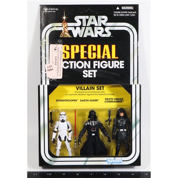 STAR WARS STORMTROOPER, DARTH VADER, DEATH SQUAD