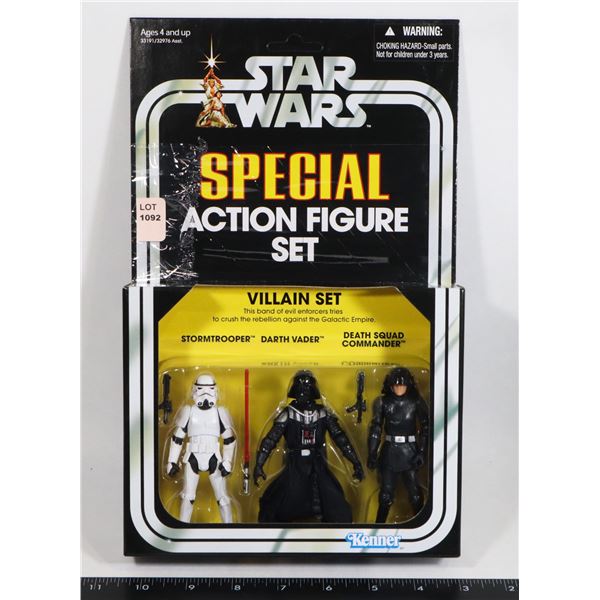 STAR WARS STORMTROOPER, DARTH VADER, DEATH SQUAD