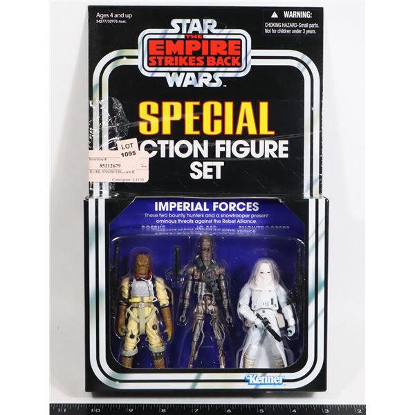 STAR WARS BOSSK, IG-88, SNOWTROOPER