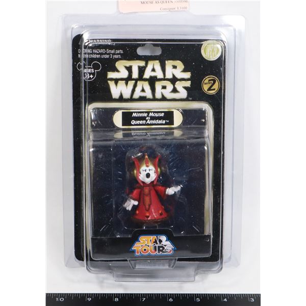 STAR WARS MINNIE MOUSE AS QUEEN AMIDALA FIGURE IN