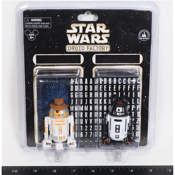 STAR WARS DROID FACTORY 2 PACK FIGURES IN STAR