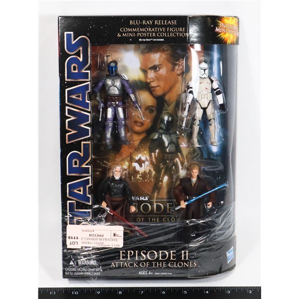 STAR WARS EPISODE 2 ANAKIN SKYWALKER, COUNT DOOKU,