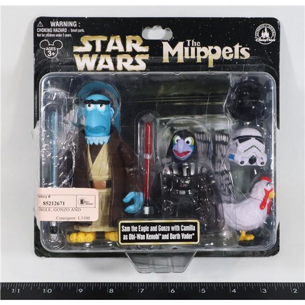 STAR WARS SAM THE EAGLE, GONZO AND CAMILLA