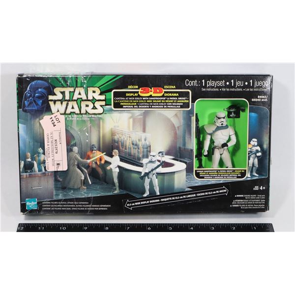 STAR WARS CANTINA AT MOS EISLEY WITH SANDTROOPER