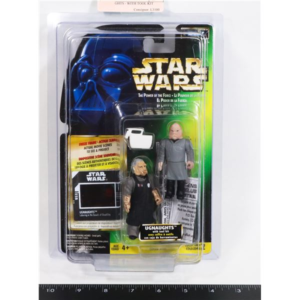 STAR WARS UGNAUGHTS - WITH TOOL KIT FIGURE
