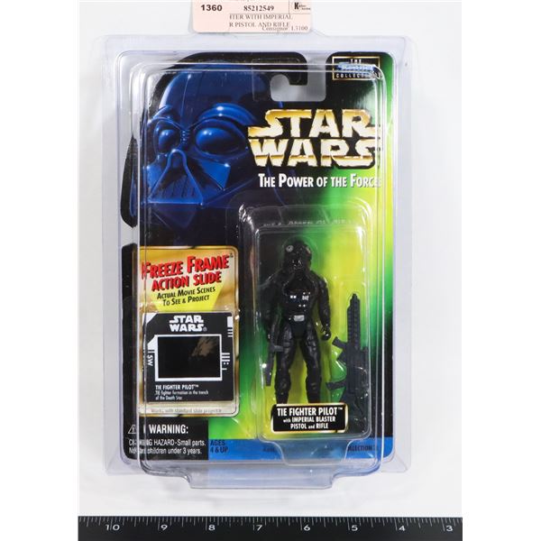 STAR WARS TIE FIGHTER WITH IMPERIAL BLASTER