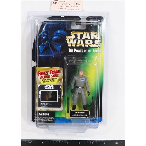 STAR WARS CAPTAIN PIETT - WITH BLASTER RIFLE