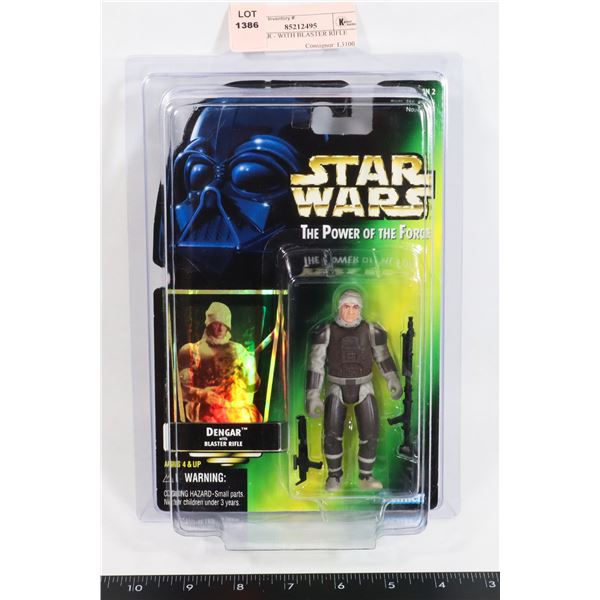 STAR WARS DENGAR - WITH BLASTER RIFLE FIGURE
