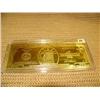 Image 1 : 1 billion fantasy note, minted from pure silver bullion 1/3 troy lbs, face plated with 24K gold (181