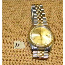 Genuine Rolex Oyster Perpetual Datejust, Superlative Chronometer officially certified, Stainless ste