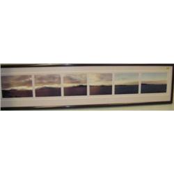 Series of photographs of Alaska coastline, 36"x4.5" (165)