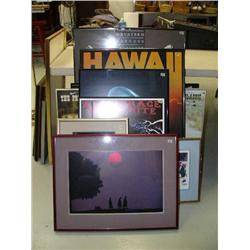 Lot of 15 various posters and prints: some water damaged, rare and unusual (165)