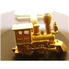 Image 2 : 2 miniature very detailed locomotive cufflinks and gold tie tack (170)