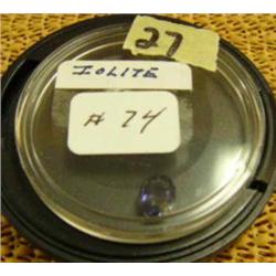 Loose gemstone Iolite (74)