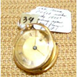 14K rim Fusse early 1800's swing open case from front (74)