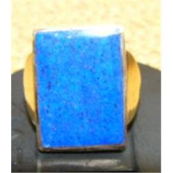 Men's ring lapis and rose gold (74)