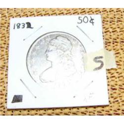 1832 Fifty cent piece (181)