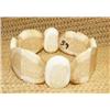 Image 1 : Beautiful fossilized walrus ivory bracelet (2)