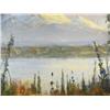 Image 6 : Original Oil by Ellen Henne Goodall, of Mt. Drum looking East from Willow Lake in Copper River Valle