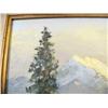 Image 7 : Original Oil by Ellen Henne Goodall, of Mt. Drum looking East from Willow Lake in Copper River Valle