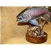 Image 2 : Wonderful wood carving by Michael Scott of Grayling, 16" long 12" tall (2)