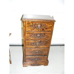 Dovetail joint nightstand with 5 drawers, 31"x16" (2)