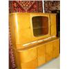 Image 1 : 1970's style cabinet with drawers and shelves, 66" tall, 69" length (2)