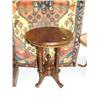 Image 1 : New Contemporary round table 26" tall, 18.5" diameter with beveled edge
