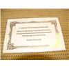 Image 3 : 1999 gold foil with cert of authenticity with presentation case (181)