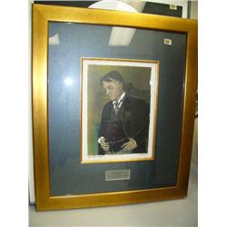 Signed and numbered artist proof of Earl Rogers, 1870-1922 (165)