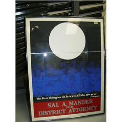 Framed Shakespearian Quote "the first thing we do is kill all the lawyers" signed (165)